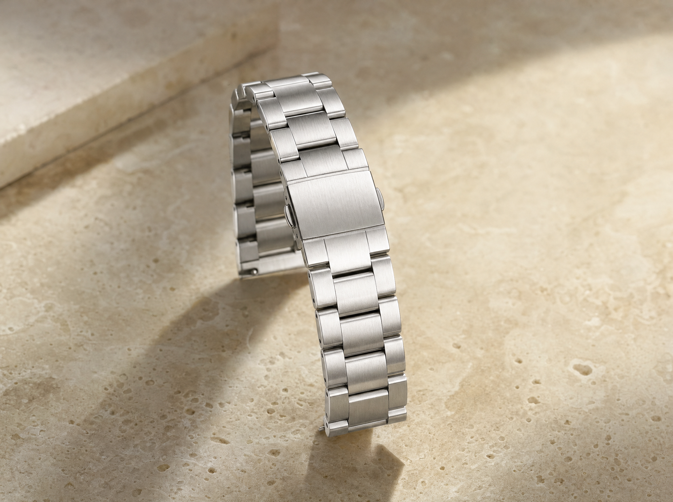Metal Link sample band, studio product photograph